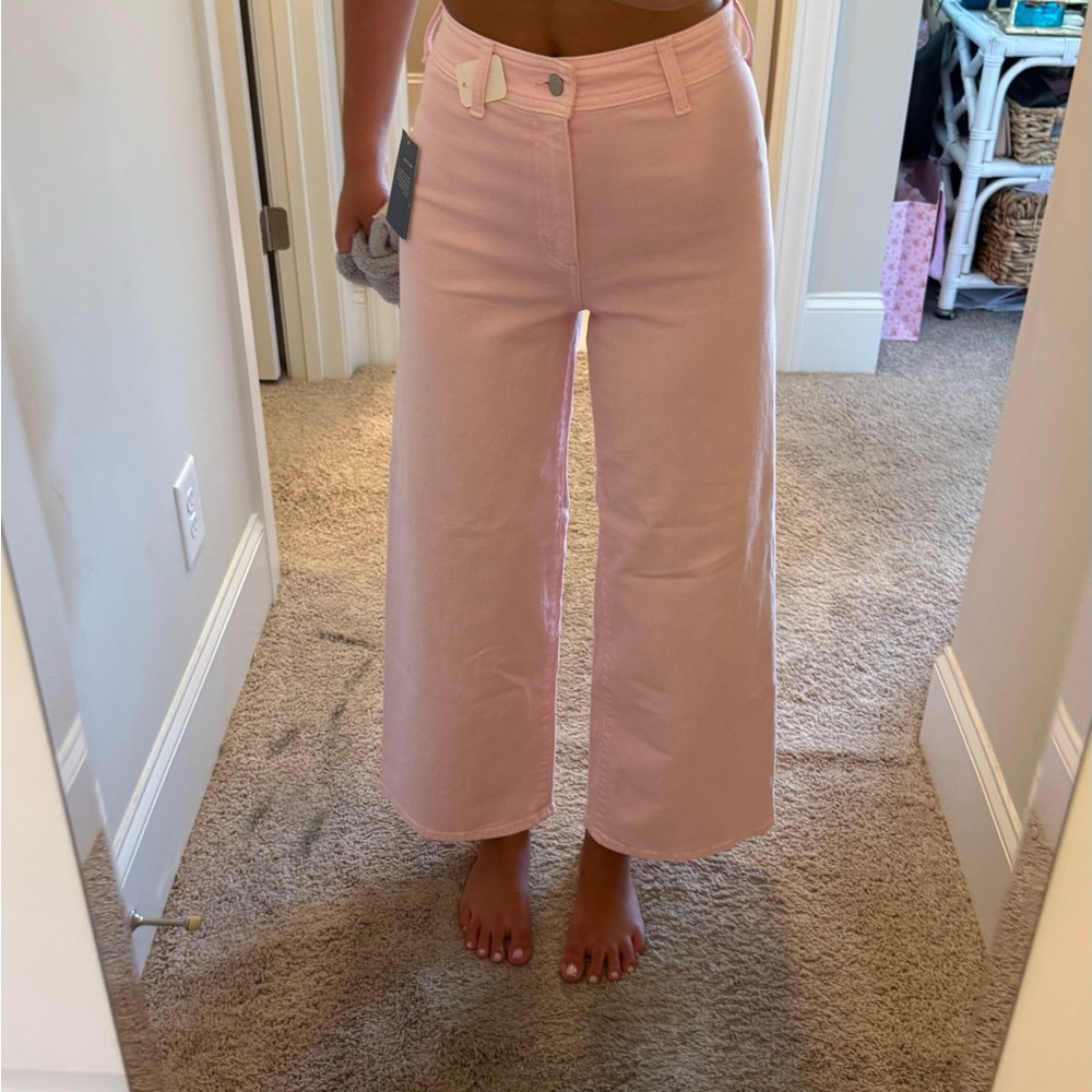 Universal Thread Pink Flare & Wide Leg Jeans